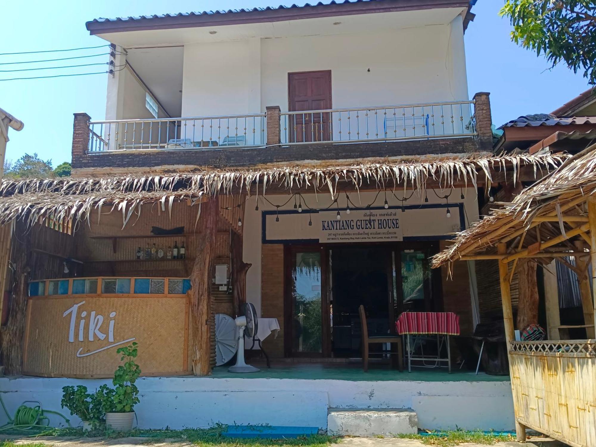 Tiki Bar-Kantiang Guesthouse Koh Lanta Luaran gambar